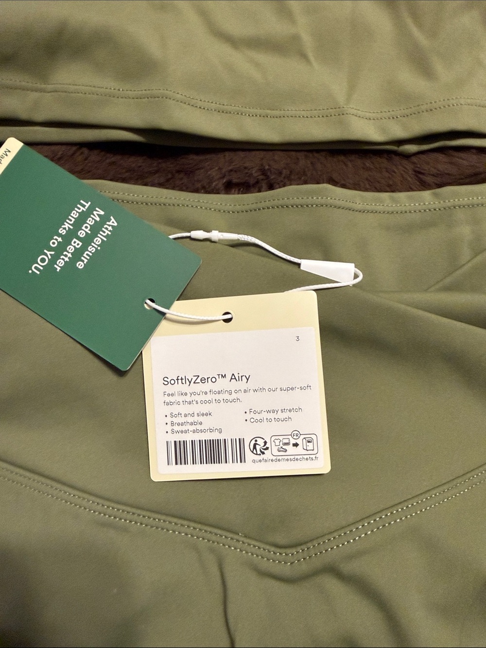HALARA Sage Green Active Skirt & Crop Top Set - Picture 3 of 8